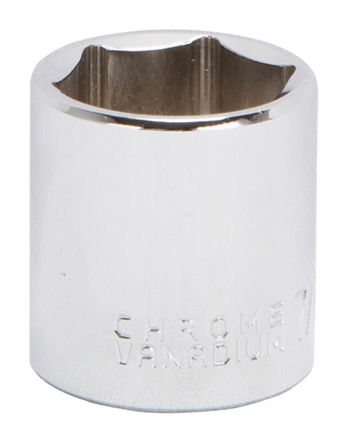 Vulcan MT6495428 Drive Socket, 7/8 in Socket, 3/8 in Drive, 6-Point, Chrome Vanadium Steel, Chrome [SKU: ORG5319280]