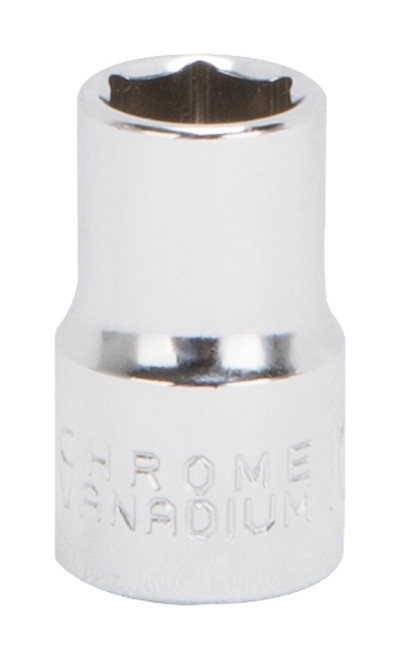 Vulcan MT6498836 Drive Socket, 10 mm Socket, 3/8 in Drive, 6-Point, Chrome Vanadium Steel, Chrome [SKU: ORG8187627]