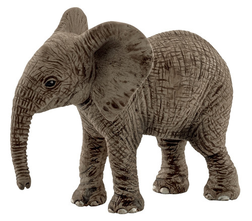 Schleich-S 14763 Figurine, 3 to 8 years, African Elephant Calf, Plastic [SKU: ORG7215148]