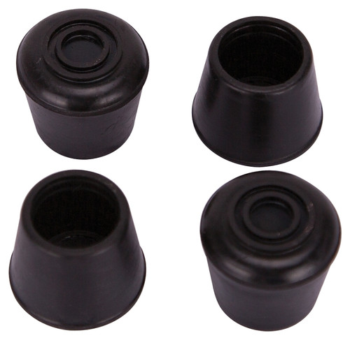 ProSource FE-50634-B Furniture Leg Tip, Round, Rubber, Black, 3/4 in Dia, 3/4 in H [SKU: ORG9959305]