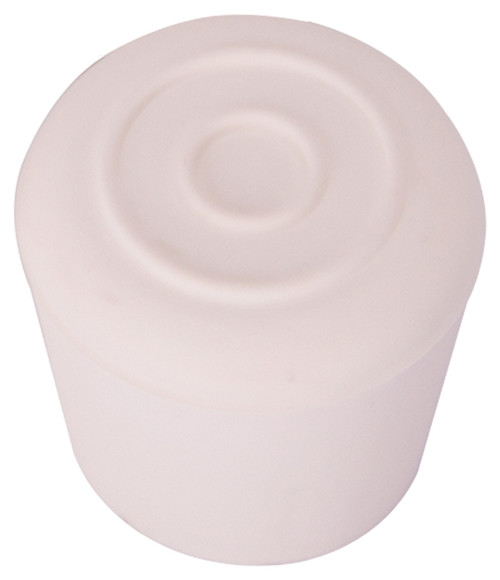ProSource FE-50646-B Furniture Leg Tip, Round, Rubber, White, 1-1/8 in Dia, 1.6 in H [SKU: ORG7600802]