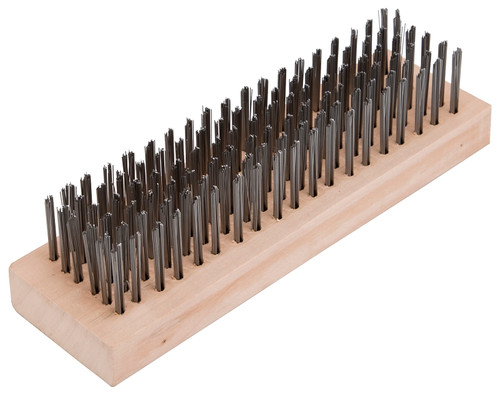 ProSource WB00619S Wire Brush, Metallic Bristle, 1-3/8 in W Brush, 7-1/8 in OAL [SKU: ORG9020272]
