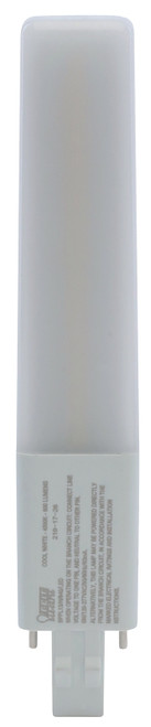 Feit Electric BPPL13/H/840/LED LED Bulb, Specialty, 13 W Equivalent, GX23 Lamp Base, Cool White Light, 4000 K Color Temp [SKU: ORG3986056]