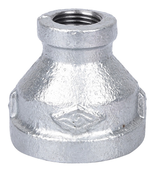 ProSource PPG240-25X10 Reducing Pipe Coupling, 1 x 3/8 in, Threaded, Malleable Steel, SCH 40 Schedule [SKU: ORG6157051]