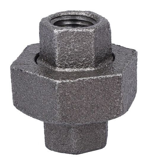 Prosource B342 8 Pipe Union, 1/4 in, Threaded, Malleable Iron, 40 Schedule, 300 PSI Pressure [SKU: ORG6103329]