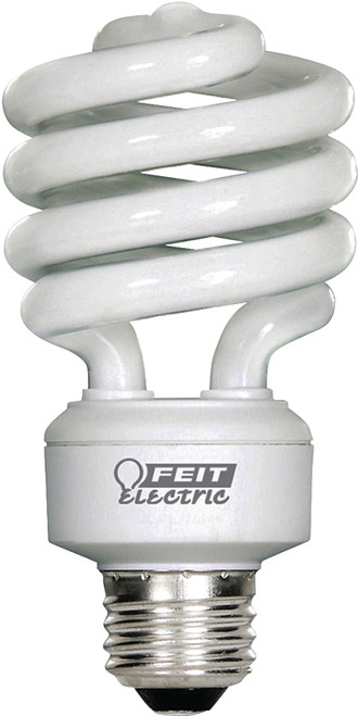 Feit Electric ESL23TM/12/CAN Compact Fluorescent Bulb, 23 W, Spiral Lamp, Medium E26 Lamp Base, 1600 Lumens [SKU: ORG5471586]