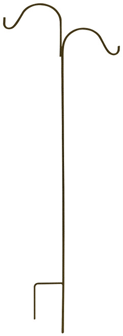 Landscapers Select 5195714 Shepherd Hook, 24 in L, 84 in H, Steel, Hammertone Bronze, Matte, Floor Standing Mounting [SKU: ORG5195714]