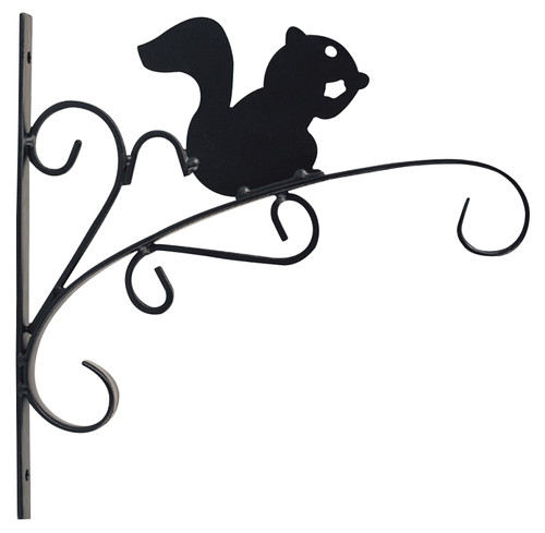 Landscapers Select 540-0742 Hanging Plant Bracket, 11 in L, 11.8 in H, Steel, Matte Black Finish [SKU: ORG5400742]