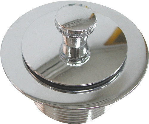 ProSource Bath Drain Assembly, Silver, Chrome, For: Bath Tub [SKU: ORG8833493]