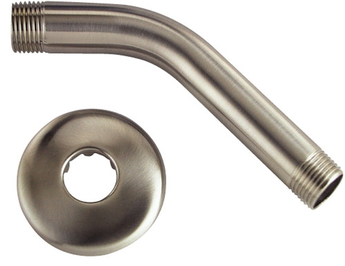Boston Harbor A558215NP-OBF1 Shower Arm with Flange, 1/2-14 Connection, Threaded, 2.25 in L, Stainless Steel [SKU: ORG8864902]