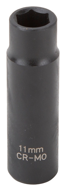 Vulcan Deep Impact Socket, 11 mm Socket, Black Phosphate [SKU: ORG9768938]