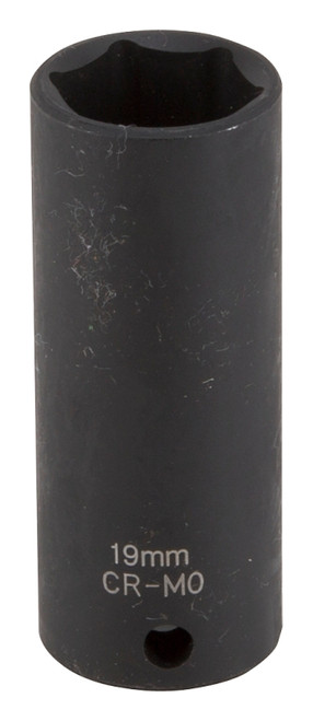 Vulcan Deep Impact Socket, 19 mm Socket, Black Phosphate [SKU: ORG9602319]
