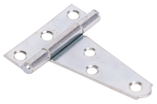 ProSource LTH-Z02-013L T-Hinge, Steel, Zinc, Fixed Pin, 180 deg Range of Motion, 8 (Pc) lb [SKU: ORG1769546]