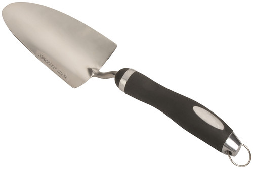 Landscapers Select GT930AS Garden/Transplanting Trowel, 6 in L Blade, 3-1/2 in W Blade, Stainless Steel Blade [SKU: ORG8469272]