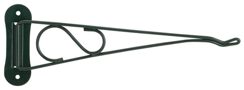 Landscapers Select GB0223L Planter Bracket, 10-3/8 L, Steel, Forest Green, Wall Mount Mounting [SKU: ORG4716643]