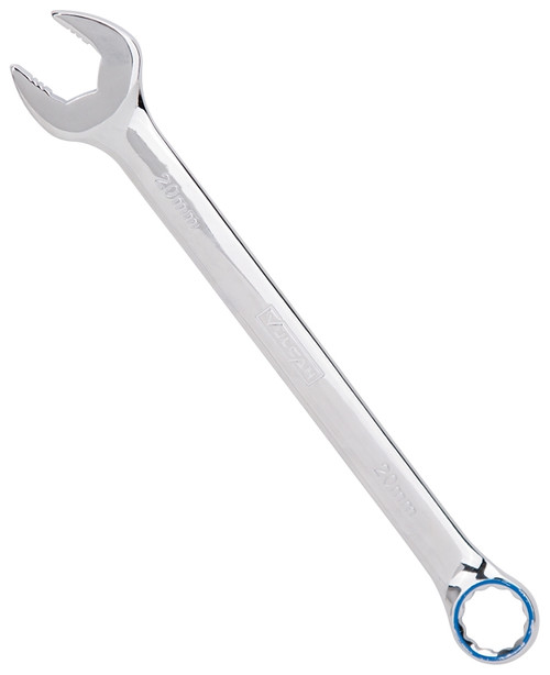 Vulcan MT65498103L Combination Wrench, Metric, 20 mm Head, Chrome Vanadium Steel, Silver, Round Handle [SKU: ORG7073943]
