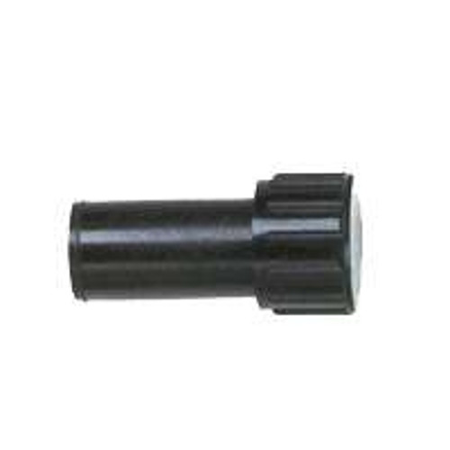 Raindrip 304G00UB Compression Hose End Plug, 5/8 in, ABS, Black [SKU: ORG4311999]