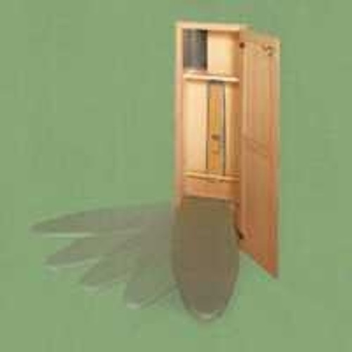 Hide-Away Supreme SUP400 Ironing Board, 47 3/4 in L x 16 in W x 7 in H in Board, Oak Wood Board, Light Brown Board [SKU: ORG2475846]