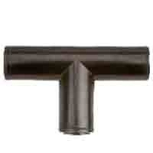 Raindrip 348G00UB Compression Tee, 5/8 in Connection, Compression, Black [SKU: ORG7884349]