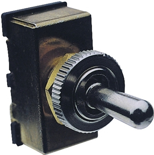 CALTERM 45100 Toggle Switch, 20 A, 12 V, Screw Terminal, Brass Housing Material, Tan [SKU: ORG9645086]
