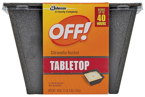 OFF! 70801 Citronella Bucket, White, Pleasant, 18 oz Bucket [SKU: ORG5515275]