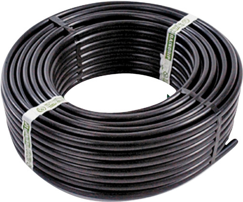 Raindrip 052010P Drip Watering Hose, 0.62 in ID, 100 ft L, Polyethylene, Black [SKU: ORG6528715]