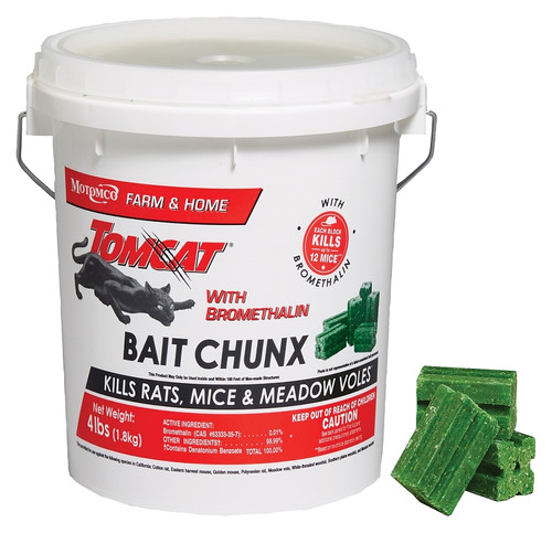 Tomcat BL22244 Rat and Mouse Poison, 1 oz Pail [SKU: ORG8105306]