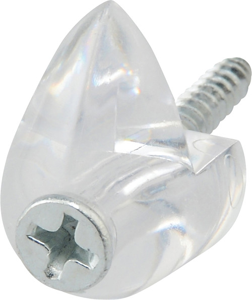 OOK 53203 Mirror Clip Set, 20 lb, Plastic, Clear, Wall Mounting [SKU: ORG6466262]