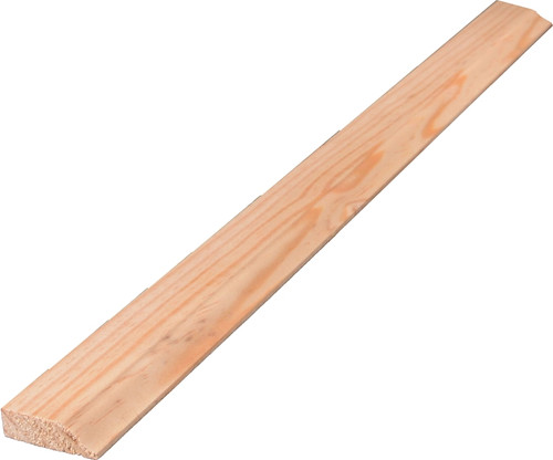 ALEXANDRIA Moulding 0W936-20084C1 Colonial Stop Moulding, 84 in L, 1-3/8 in W, Wood [SKU: ORG6928782]