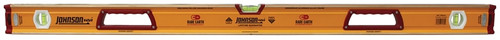 Johnson 1718-4800 Box Level, 48 in L, 3-Vial, Magnetic, Aluminum, Yellow [SKU: ORG7117773]