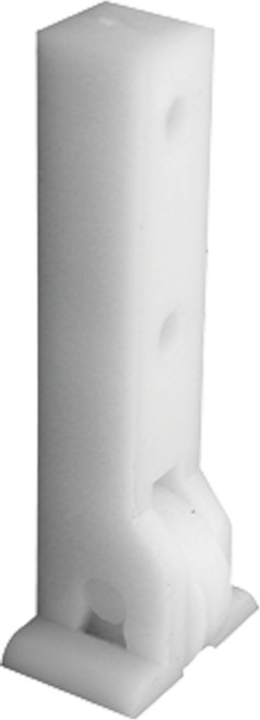 Prime-Line G 3004 Roller Assembly, 1/4 in W, 1-1/2 in L, Nylon/Plastic, White [SKU: ORG3461878]