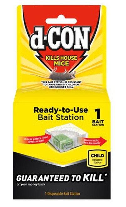 d-CON 89544 Mouse Bait Station, 2 -Opening [SKU: ORG9702218]
