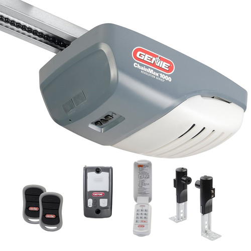 GENIE 3728OU Garage Door Opener, 140 V, Chain Drive, Remote Control [SKU: ORG0146084]