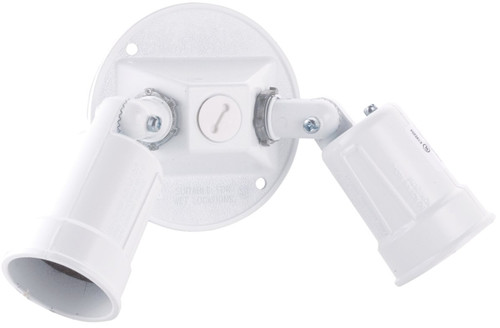 HUBBELL 5625-6 Lamp Holder, 120 V, 75 to 150 W, White [SKU: ORG1896505]