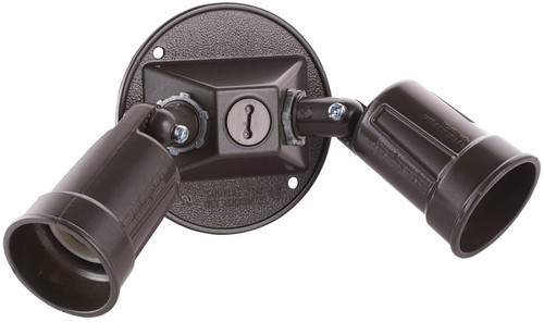 HUBBELL 5625-7 Lamp Holder, 120 V, 75 to 150 W, Bronze [SKU: ORG3418902]