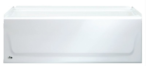 BOOTZ KONA 011-3302-00/2302 Bathtub, 34 gal Capacity, 54 in L, 30 in W, 15-1/4 in H, Alcove Installation, Steel, White [SKU: ORG1079821]