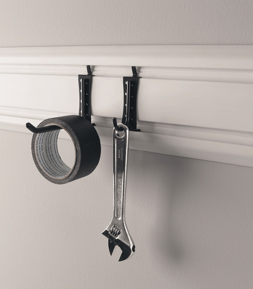 GLADIATOR GAWAJL8PPH J and L Hook, 5 lb, Steel, Granite, Powder-Coated [SKU: ORG9896986]