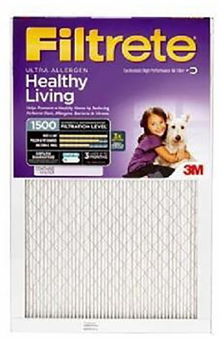 Filtrete NDP03-5IN-2 Ultra Deep Pleat Filter, 25 in L, 20 in W, 12 MERV, 1550 MPR [SKU: ORG8850653]