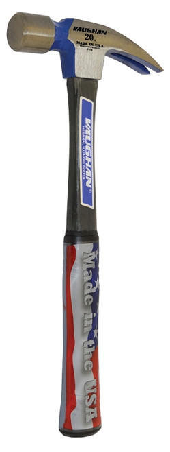Vaughan FS999 Hammer, 20 oz Head, Straight Claw, Smooth Head, HCS Head, 14 in OAL [SKU: ORG6427140]