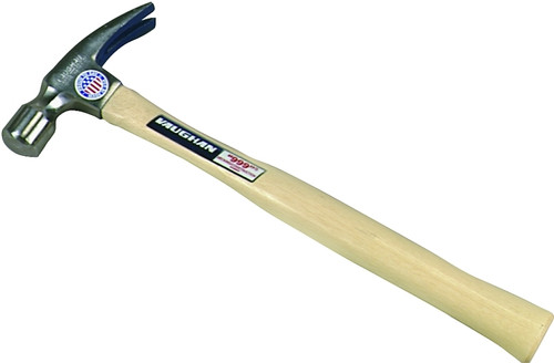 Vaughan 606M Hammer, 28 oz Head, Rip Framing, Straight Claw, Milled Head, Steel Head, 18 in OAL [SKU: ORG6313852]
