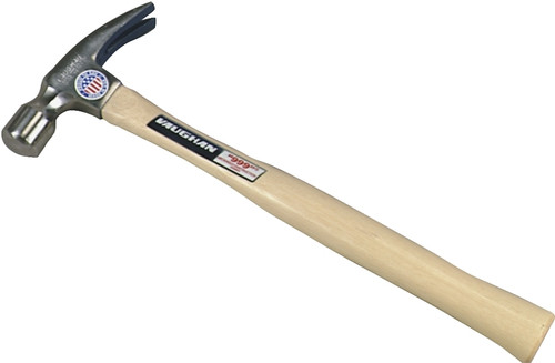 Vaughan 505M Hammer, 24 oz Head, Rip Framing, Straight Claw, Milled Head, Steel Head, 17 in OAL [SKU: ORG6313845]