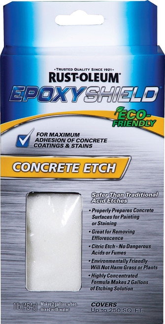 RUST-OLEUM EPOXYSHIELD 238475 Concrete Etch, Granular, White, 2 gal, Pouch [SKU: ORG7072325]
