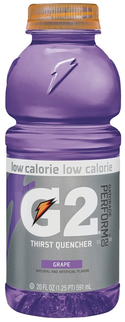 Gatorade 20406 Thirst Quencher Sports Drink, Liquid, Grape Flavor, 20 oz Bottle [SKU: ORG7088016]