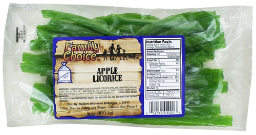 Family Choice 1001 Licorice, Apple Flavor, 6 oz [SKU: ORG6247498]