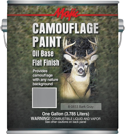 Majic Paints 8-0853-1 Camouflage Paint, Bark Gray, 1 gal Can [SKU: ORG9817206]