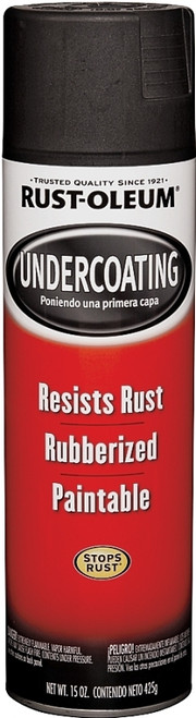 RUST-OLEUM AUTOMOTIVE 248657 Automotive Rubberized Undercoat, Black, 15 oz, Aerosol Can [SKU: ORG6794770]