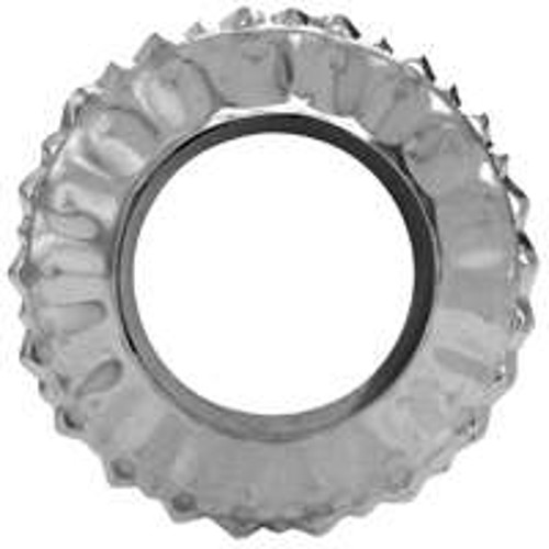SELKIRK 106810 Storm Collar, 6 in Vent Hole, Galvanized Steel [SKU: ORG7585987]