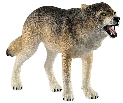 Schleich-S Wild Life Series 14821 Howling Toy, 3 to 8 years, L, Wolf, Plastic [SKU: ORG7414287]