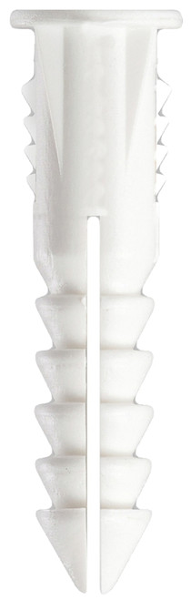 COBRA ANCHORS 187R Screw Anchor, #6-8 Thread, 1 in L, Polyethylene, 100 lb [SKU: ORG9101411]