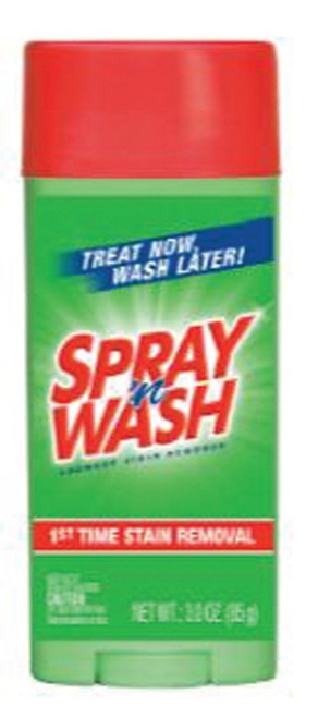 Spray 'n Wash 6233881996 Laundry Stain Remover, 3 oz, Waxy Solid, White [SKU: ORG6073183]